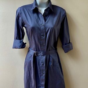 Farage Shirtdress Chic Office Career Style Belted Women’s US Size 4
